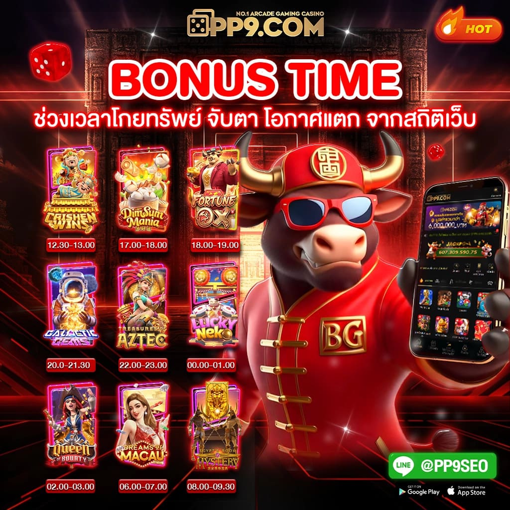 ฟีเจอร์พิเศษที่มีให้ใน PG Slot Demo